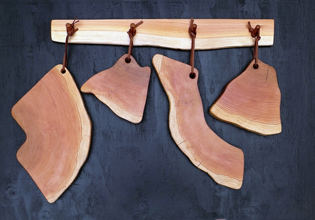 Charcuterie Board Set with Pegboard