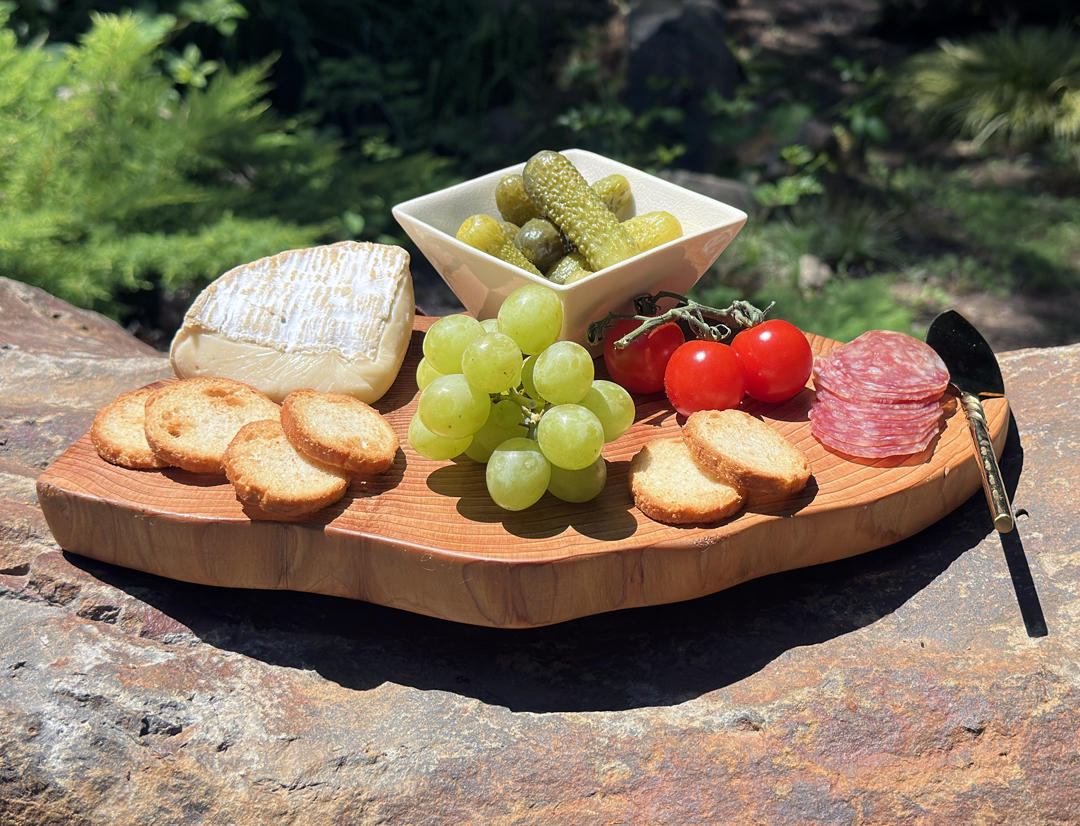 Cedar Charcuterie Board 12x7x1 inch