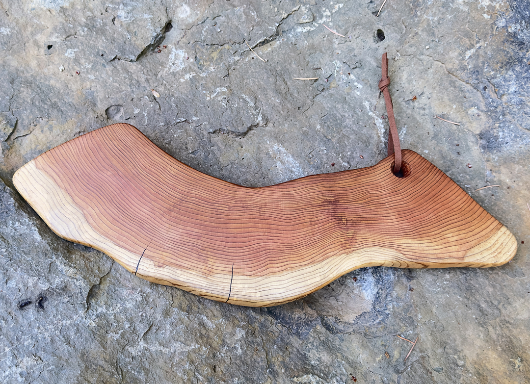 Cedar Mini Charcuterie Board 4x17x1 inch