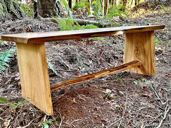 Live Edge Maple Coffee Table