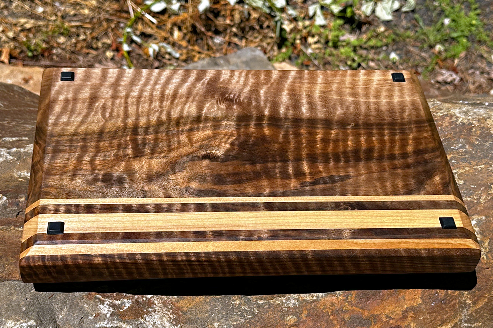 Dark Walnut and Maple Cutting Board alternate view 2
