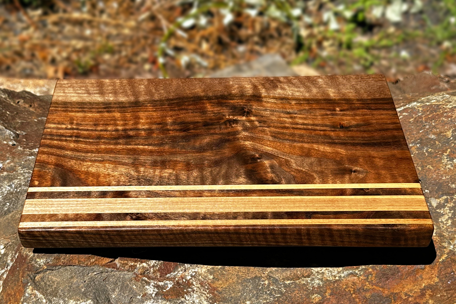 Dark Walnut and Maple Cutting Board alternate view 4